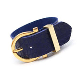 Wide Crack Leather Bracelet For Women