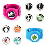 Dino Frog Kids Bangle Essential Oil Diffuser Bracelet