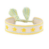 Bohemia Embroidery Pattern Tassel Bracelet For Women