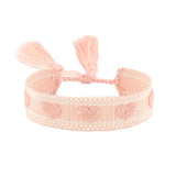 Bohemia Embroidery Pattern Tassel Bracelet For Women