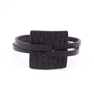 Women's Leather Bracelet Charms Punk Style Jewelry