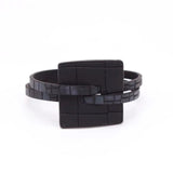 Women's Leather Bracelet Charms Punk Style Jewelry