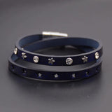Star Leather Bracelets Charm Bracelets for Women Jewelry