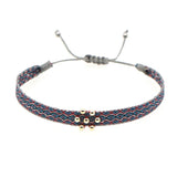 KKBEAD Braided Bracelet Handwoven Beads Cloth Bracelets Fall Winter