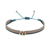 KKBEAD Braided Bracelet Handwoven Beads Cloth Bracelets Fall Winter