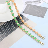 Opal Cat's Eye Stone Bracelet for Women Health Care Anti-fatigue Jewe