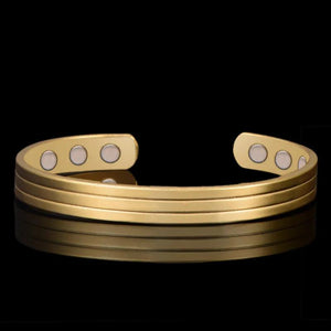 Golden Magnetic Therapy Bracelet for Women