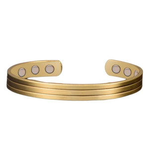 Golden Magnetic Therapy Bracelet for Women