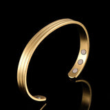 Golden Magnetic Therapy Bracelet for Women