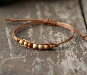 4mm Natural Stones Beads Friendship Bracelet for Women