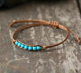 4mm Natural Stones Beads Friendship Bracelet for Women
