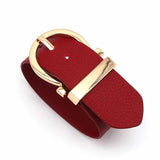 Adjustable Wide PU Leather Bracelets Gothic Women Men