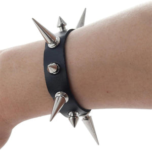 Studded Punk Bracelet Spiked Armband Rivet Cuff Bangle