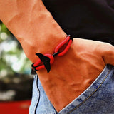 Milan Rope Bracelet Charms Whale Tail Boho Bracelet For Men