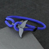 Milan Rope Bracelet Charms Whale Tail Boho Bracelet For Men