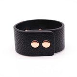 Hand Leather Bracelet for Women Light Panel Wide Wrap Wristband Jewelry