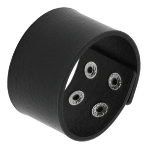 Wide Cuff Wrap Gothic Steampunk Wristband Leather Bracelet