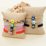 Go2boho Evil Eye Beaded Bracelets Boho Jewelry Gift