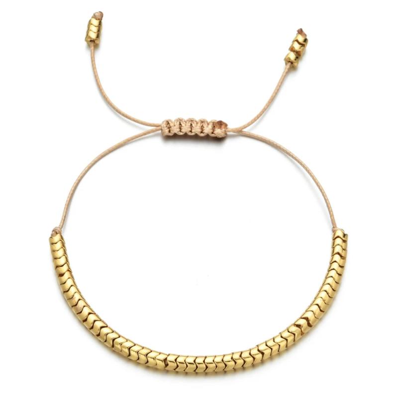 Vintage Boho Stone Bracelet Femme Rope Friendship Bracelets for Women