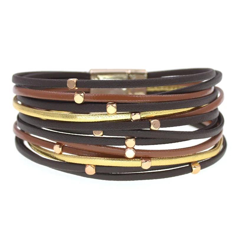 Multilayer Wide Wrap Bracelet Female Jewelry Wholesale