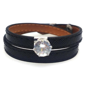 Braided Wrap Leather Bracelets Leaf Charm Beads Tribal Wristbands