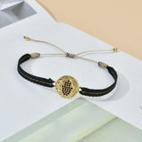 LOVE Fabric Charm Bracelets for Women Rope Bracelet Sisters Jewelry Gift Spain