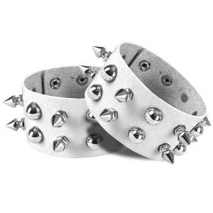 Women Hand Bracelets Wristband Leather Punk Sexy Belt Harajuku Elasticity