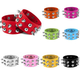 Women Hand Bracelets Wristband Leather Punk Sexy Belt Harajuku Elasticity