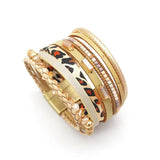 Crystal Multilayer Wrap Bracelet Female Jewelry