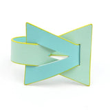 PU Leather Bracelets Double Color Wrap Bracelet for Women