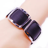 Hand-Made Wrap Charm Leather Bracelet with 3 Layer Pattern