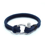 Men Bracelet Rope Horseshoe Buckle Lucky Red Thread Braslet