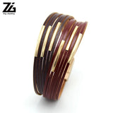 Multilayer Wide Bangle Femme Jewelry