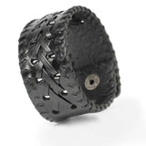 Vintage Knight Courage Bandage Woven Leather Bracelets
