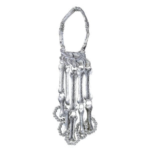 Halloween Finger Bracelet Gothic Skeleton Bones Hand Finger Bracelet