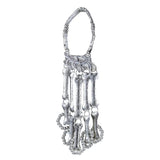 Halloween Finger Bracelet Gothic Skeleton Bones Hand Finger Bracelet