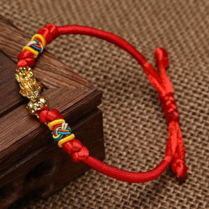 Red Thread Hand Couple Bracelets Braided Fengshui Bracelet