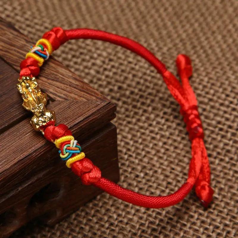 Red Thread Hand Couple Bracelets Braided Fengshui Bracelet