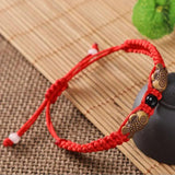 Red Thread Hand Couple Bracelets Braided Fengshui Bracelet