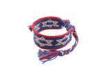Star Of David Woven Friendship Bracelet Multicolor Macrame Bracelet