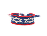 Star Of David Woven Friendship Bracelet Multicolor Macrame Bracelet