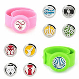 Shell Crown Diffuser Bracelet Adjustable Bangle Silicone 10Pads