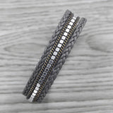 Vintage Leather Magnetic Bracelet for Women