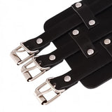 Vintage Wide Cuff Leather Male Bracelet Punk Rock Jewelry