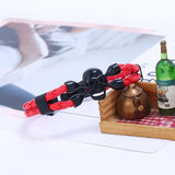Punk Skull Bracelets Red/White/Black/Blue/Brown Leather Wristbands Couple