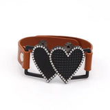 Heart Bracelet Double Connection Chain