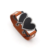 Heart Bracelet Double Connection Chain