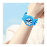 25mm Silicone Children Bangle Kids Essential Oil Wristband Diffuser Aroma Locket