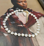 Mother of Pearl Shell Heart Star Bracelet