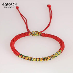 Chinese Red Rope Bracelet Lucky Knot Mens Womens Handmade